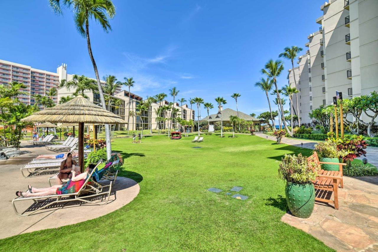 Cute Beachfront Condo With Lanai And Resort Pools カハナ エクステリア 写真