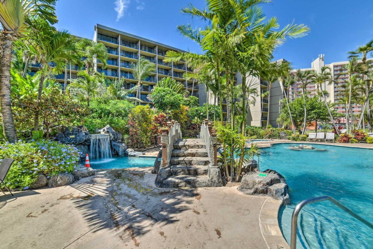 Cute Beachfront Condo With Lanai And Resort Pools カハナ エクステリア 写真