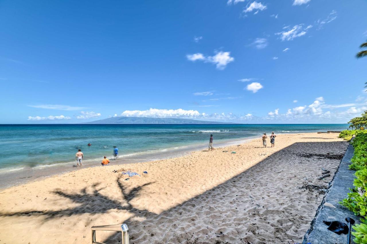 Cute Beachfront Condo With Lanai And Resort Pools カハナ エクステリア 写真