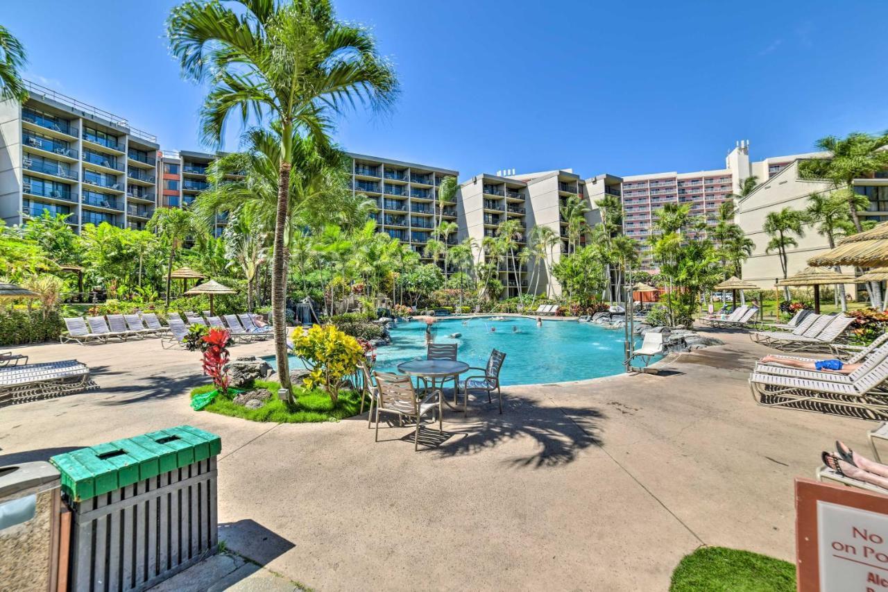 Cute Beachfront Condo With Lanai And Resort Pools カハナ エクステリア 写真